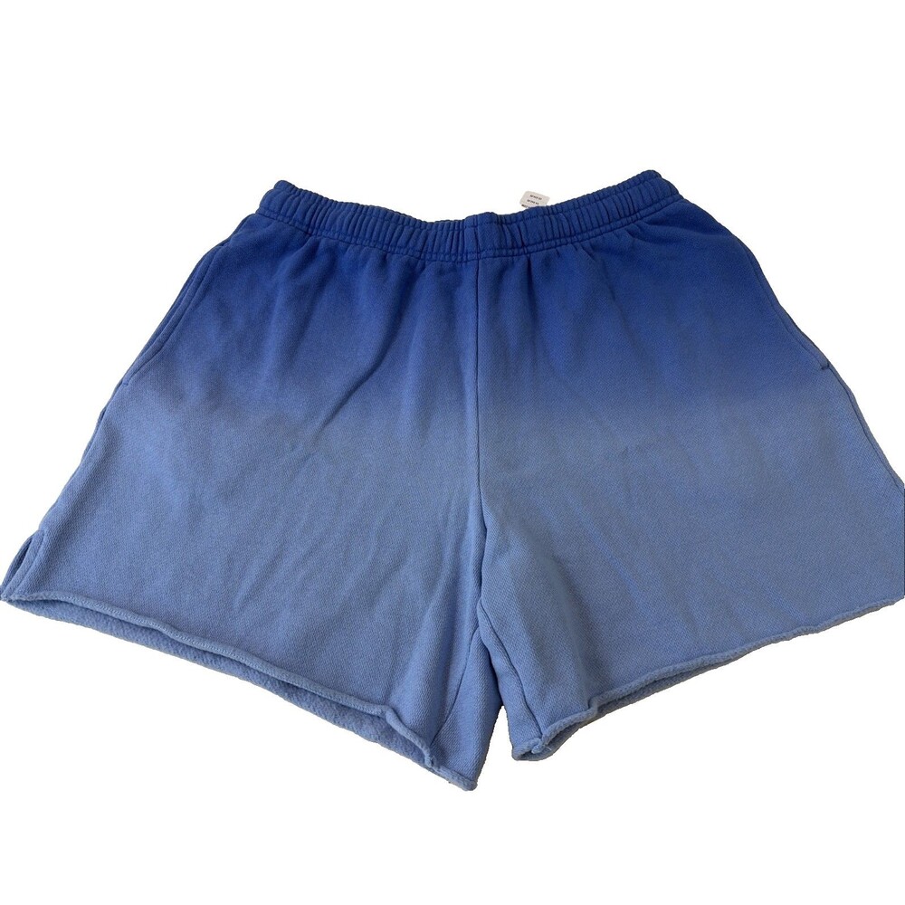 VS Pink SweatShorts Hombre Blue Elastic Waist Pockets Size Medium
